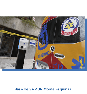 Base de SAMUR Monte Esquinza.