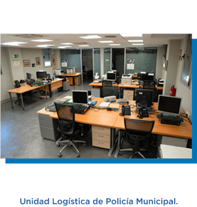 Unidad Logística de Policía Municipal.