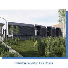 Pabellón deportivo Las Rosas.